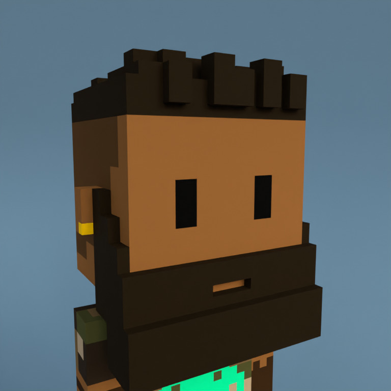Meebit #12145 — Portrait