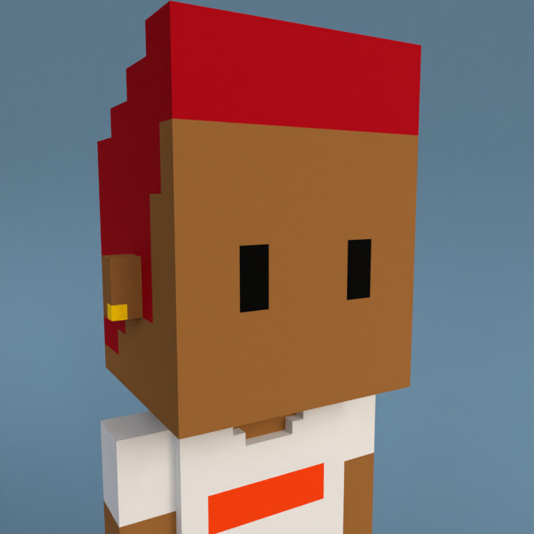 Meebit #12153 — Portrait