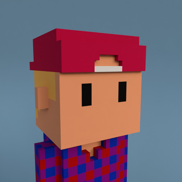 Meebit #12163 — Portrait