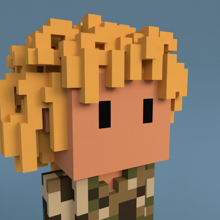 Meebit #12166 — Portrait