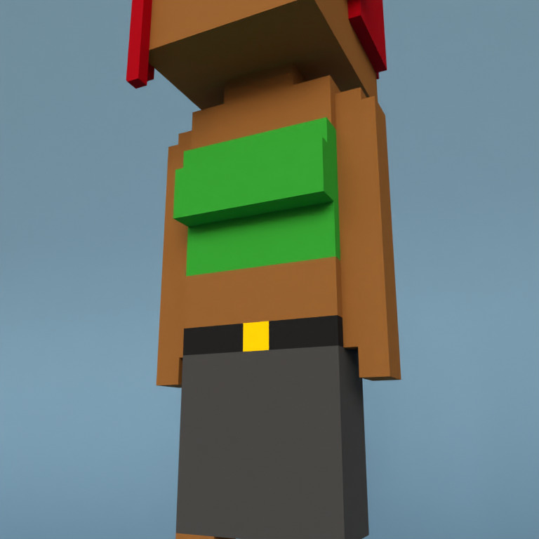 Meebit #12174 — Outfit