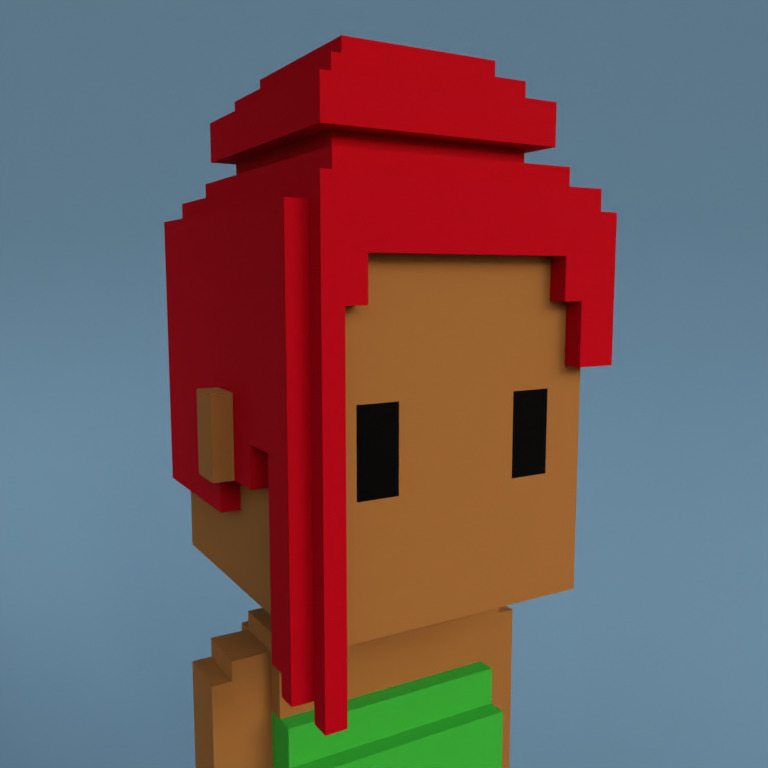 Meebit #12174 — Portrait