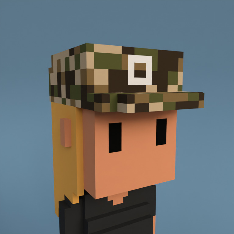 Meebit #12200 — Portrait