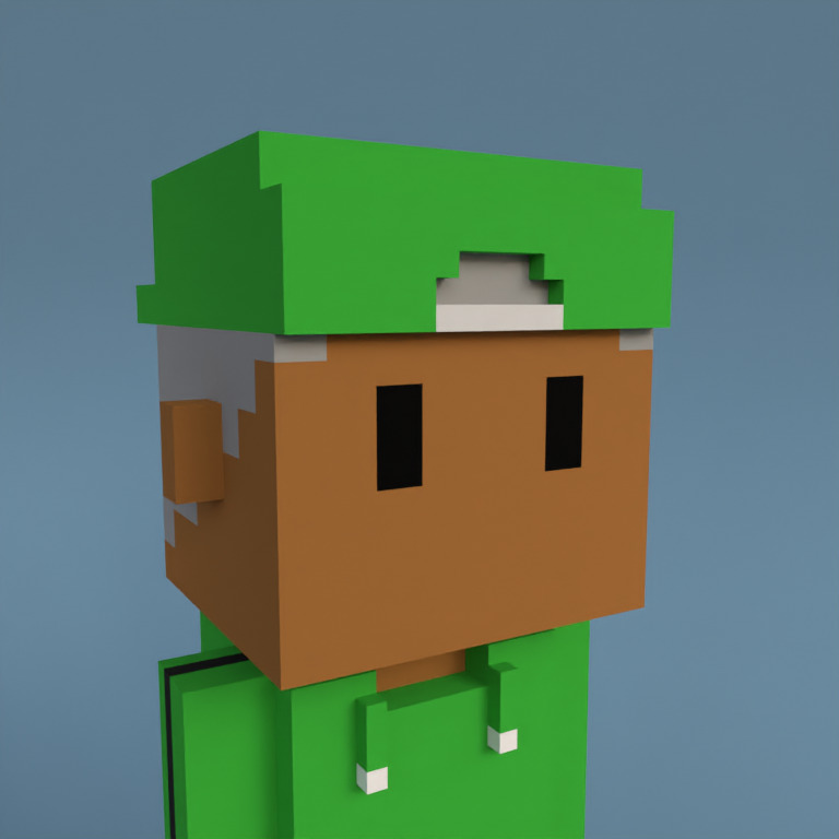 Meebit #12214 — Portrait