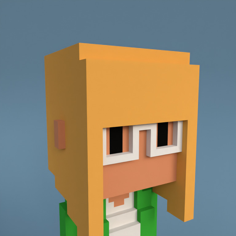 Meebit #12222 — Portrait