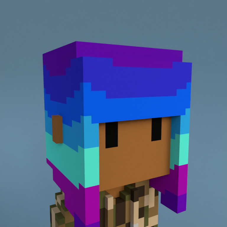 Meebit #12230 — Portrait