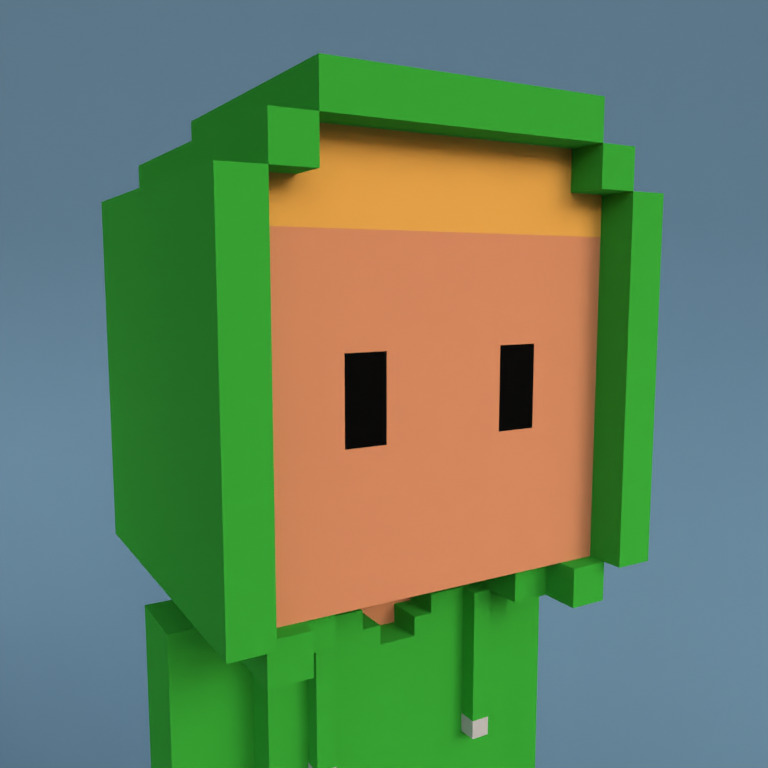 Meebit #12244 — Portrait