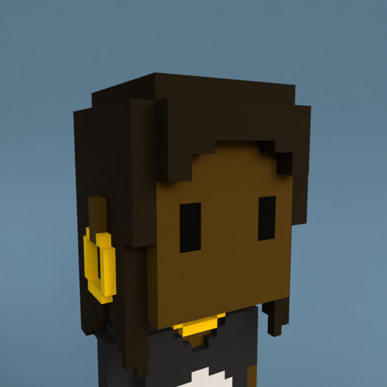 Meebit #12253 — Portrait