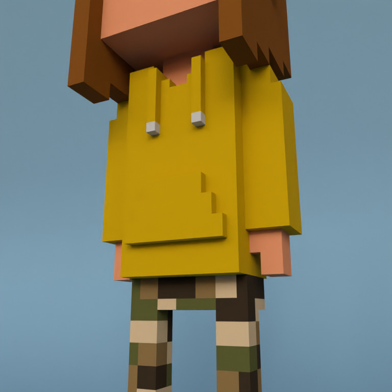 Meebit #12254 — Outfit