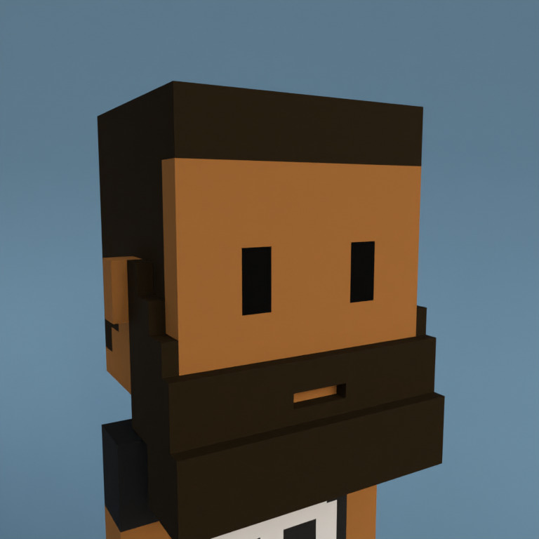 Meebit #12255 — Portrait