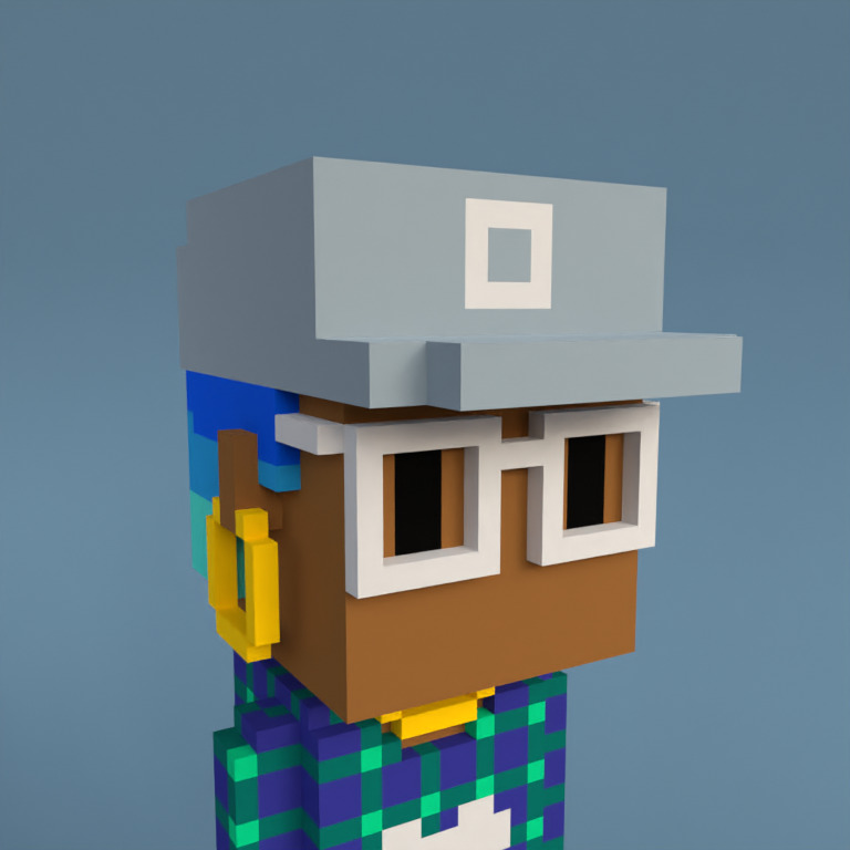 Meebit #12256 — Portrait