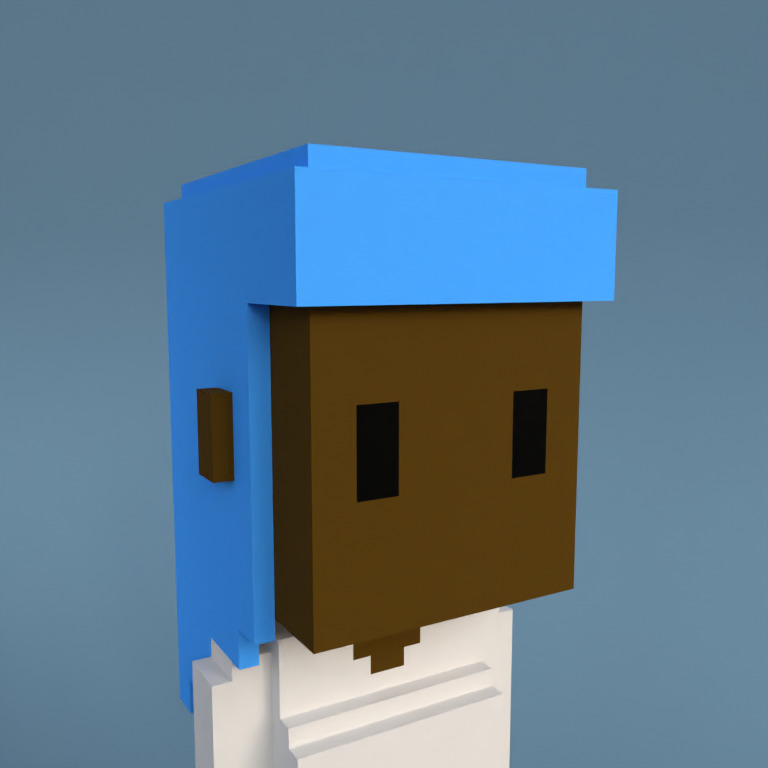 Meebit #12308 — Portrait