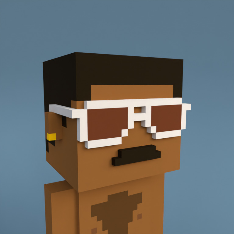 Meebit #12329 — Portrait