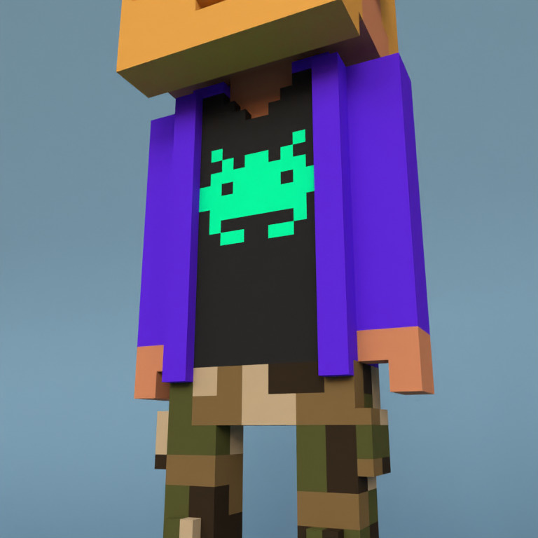 Meebit #12332 — Outfit