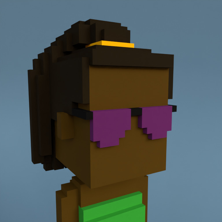 Meebit #12347 — Portrait