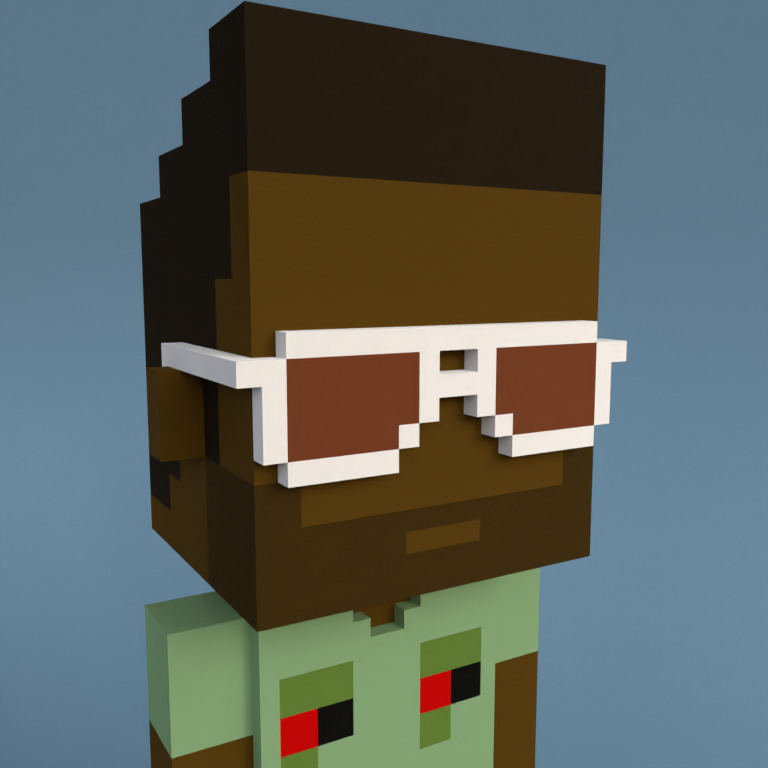 Meebit #12349 — Portrait