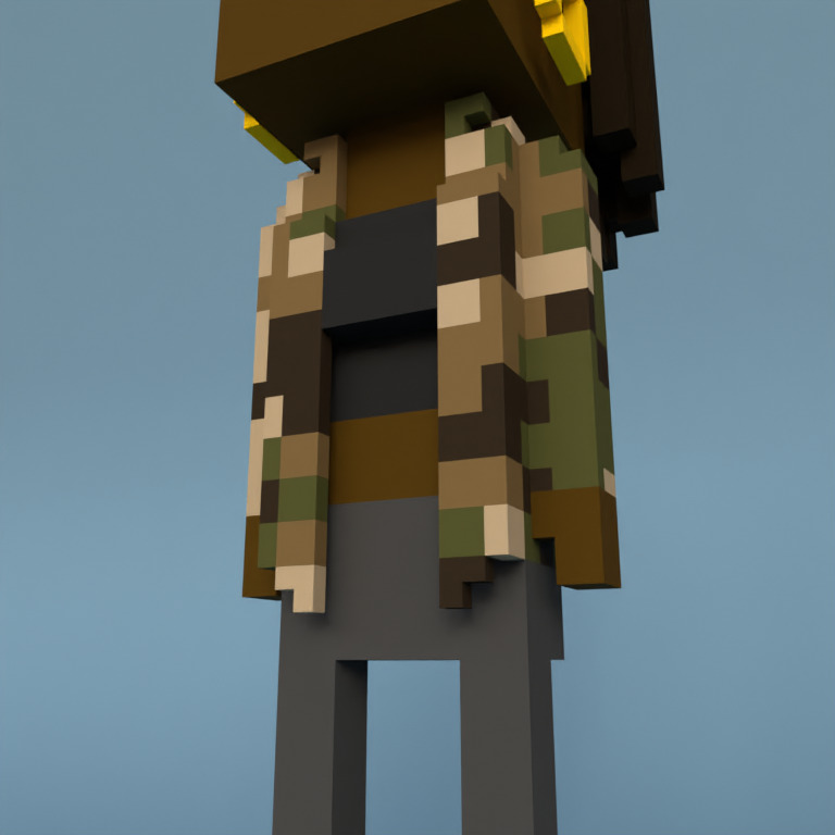 Meebit #12356 — Outfit