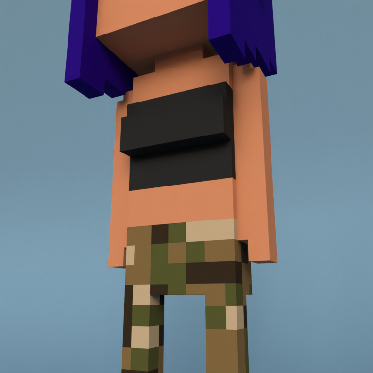 Meebit #12361 — Outfit