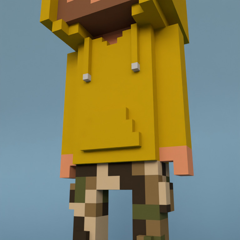 Meebit #12366 — Outfit