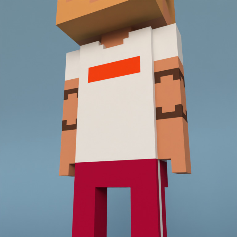 Meebit #12371 — Outfit