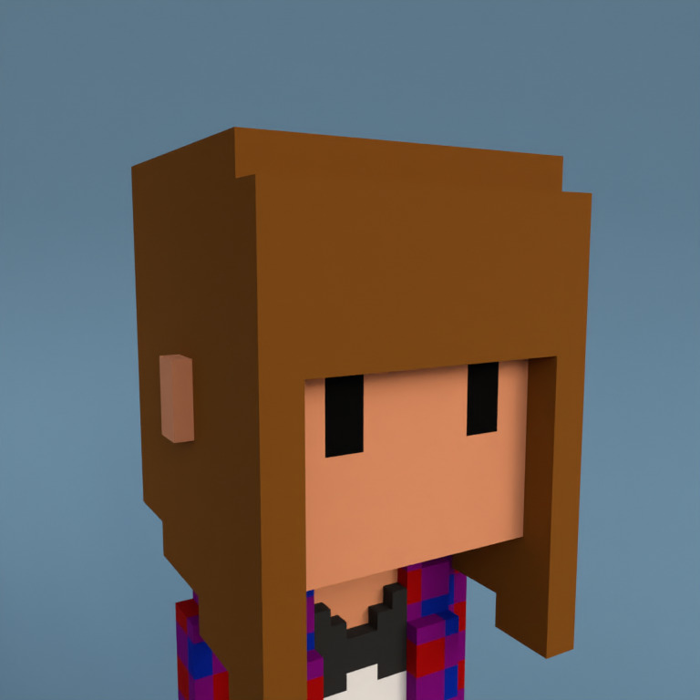 Meebit #12377 — Portrait
