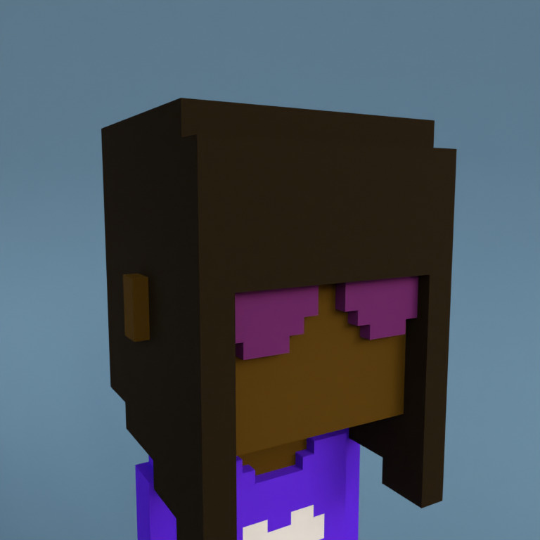 Meebit #12396 — Portrait
