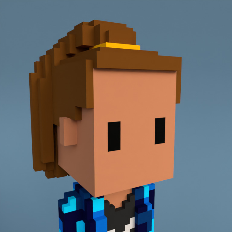Meebit #12401 — Portrait