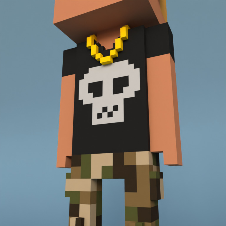 Meebit #12405 — Outfit
