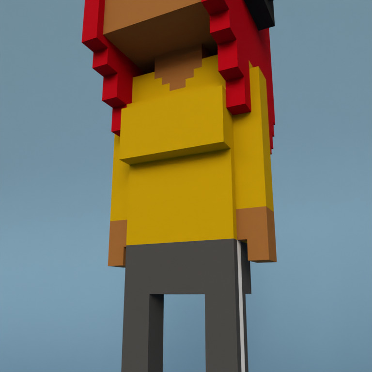 Meebit #12408 — Outfit