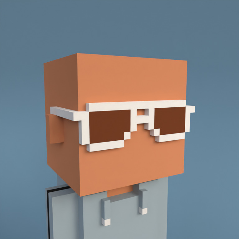 Meebit #12412 — Portrait