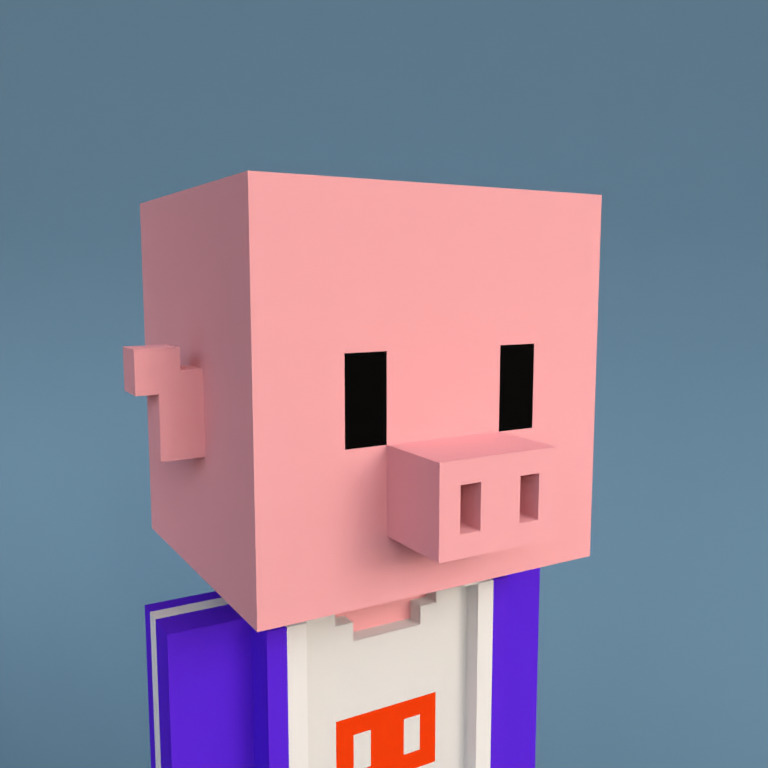 Meebit #12414 — Portrait