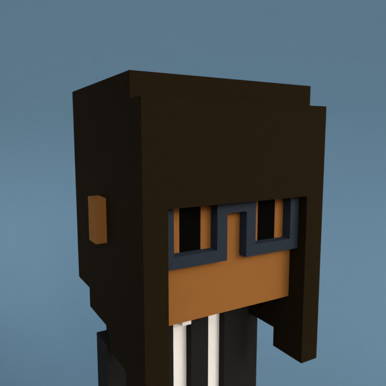 Meebit #12415 — Portrait