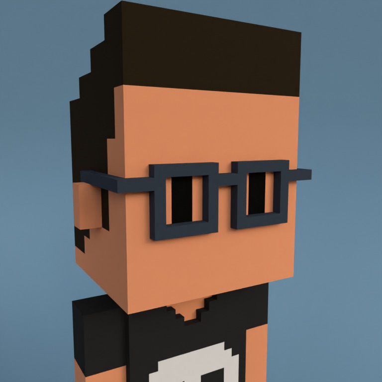 Meebit #12416 — Portrait