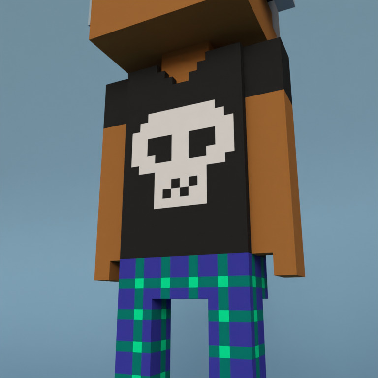 Meebit #12418 — Outfit