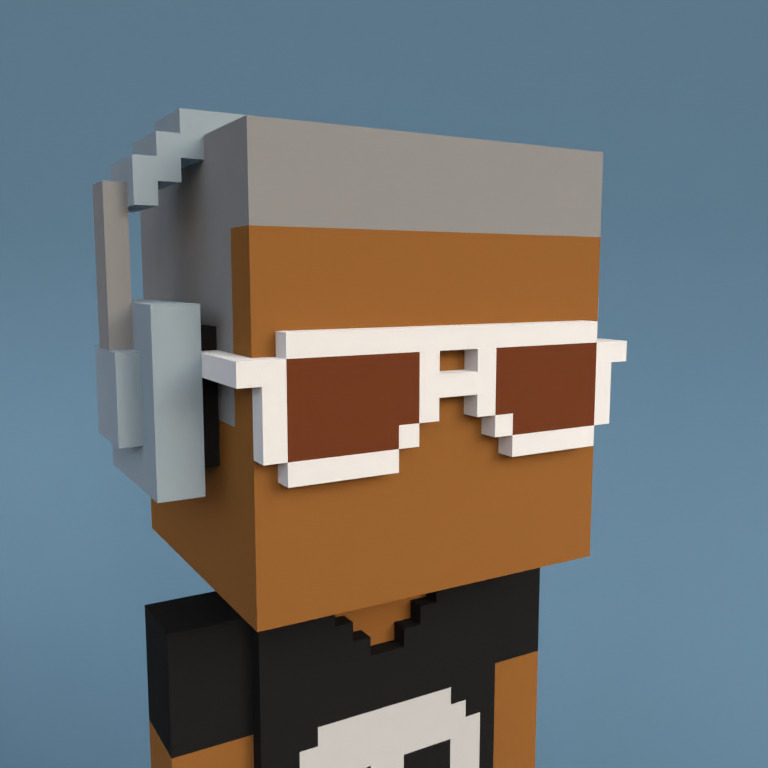 Meebit #12418 — Portrait
