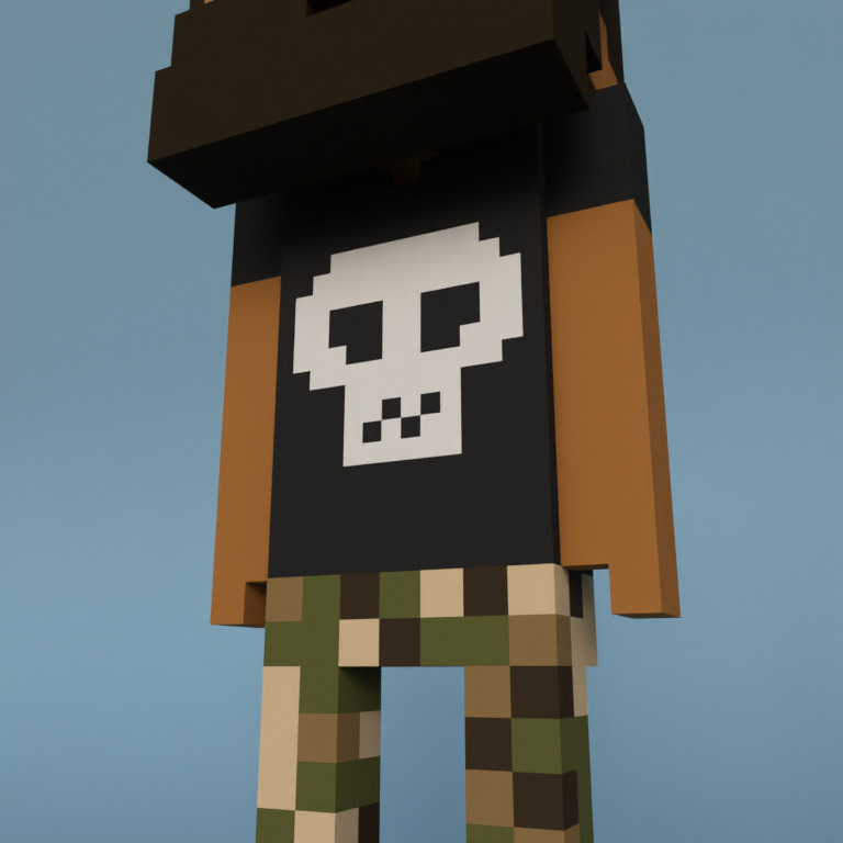 Meebit #12419 — Outfit