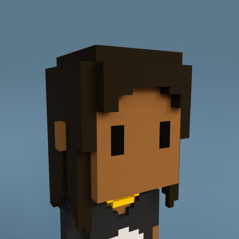Meebit #12424 — Portrait