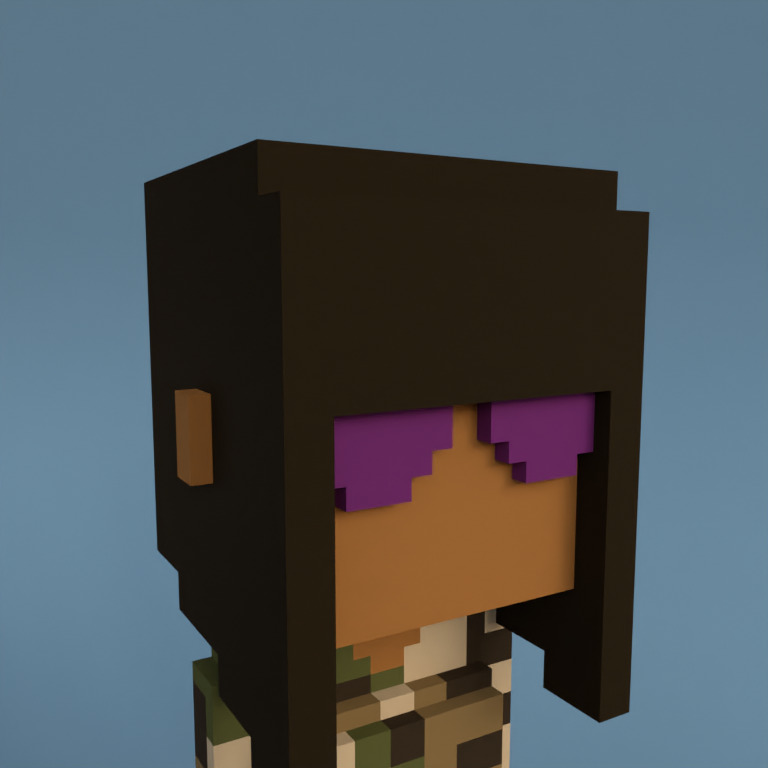 Meebit #12442 — Portrait