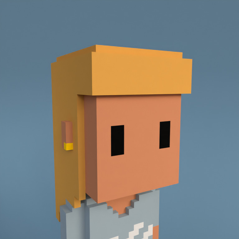 Meebit #12444 — Portrait