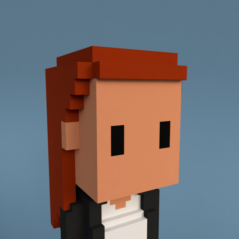Meebit #12447 — Portrait