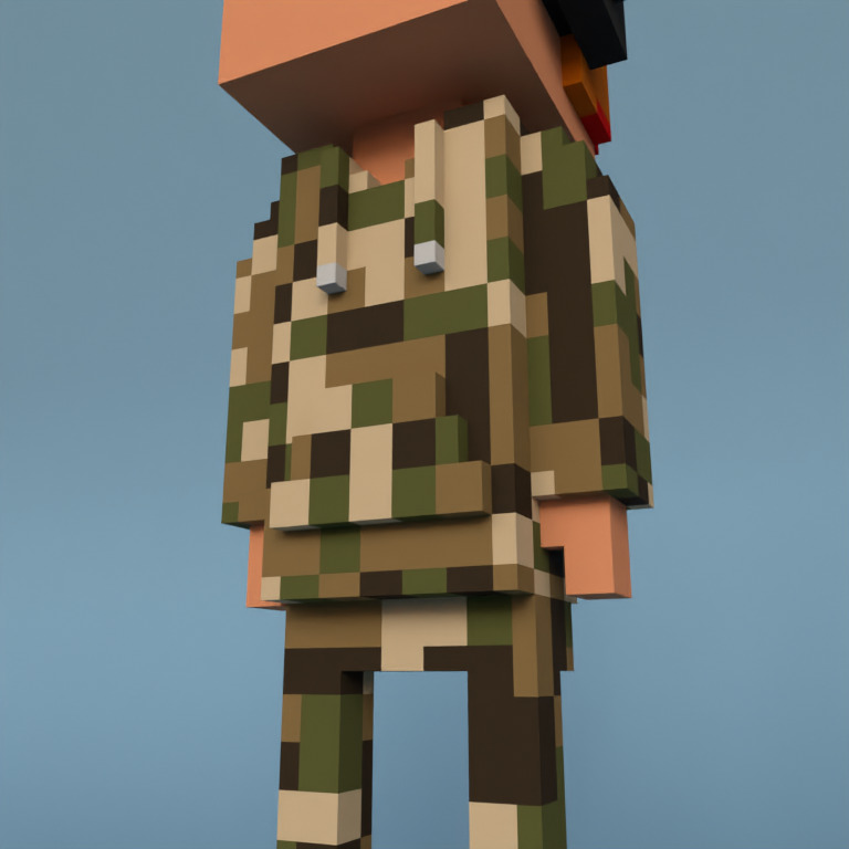 Meebit #12448 — Outfit