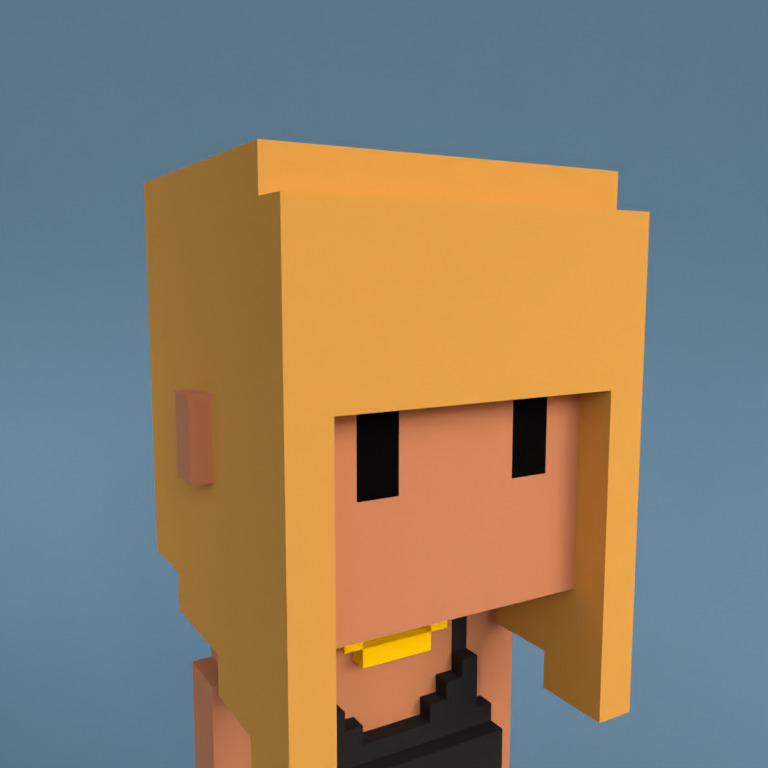 Meebit #12455 — Portrait