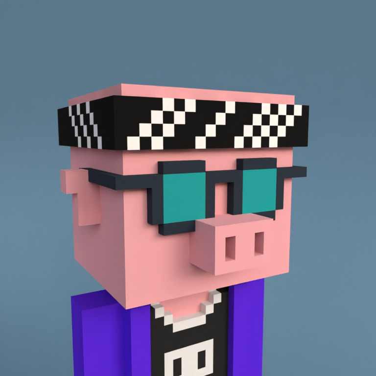Meebit #12456 — Portrait