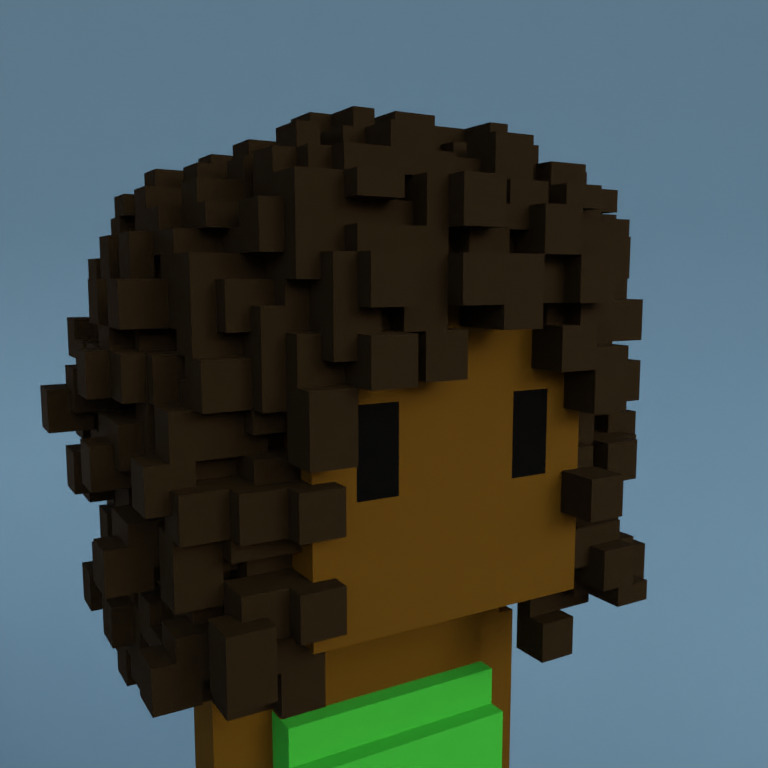 Meebit #12458 — Portrait