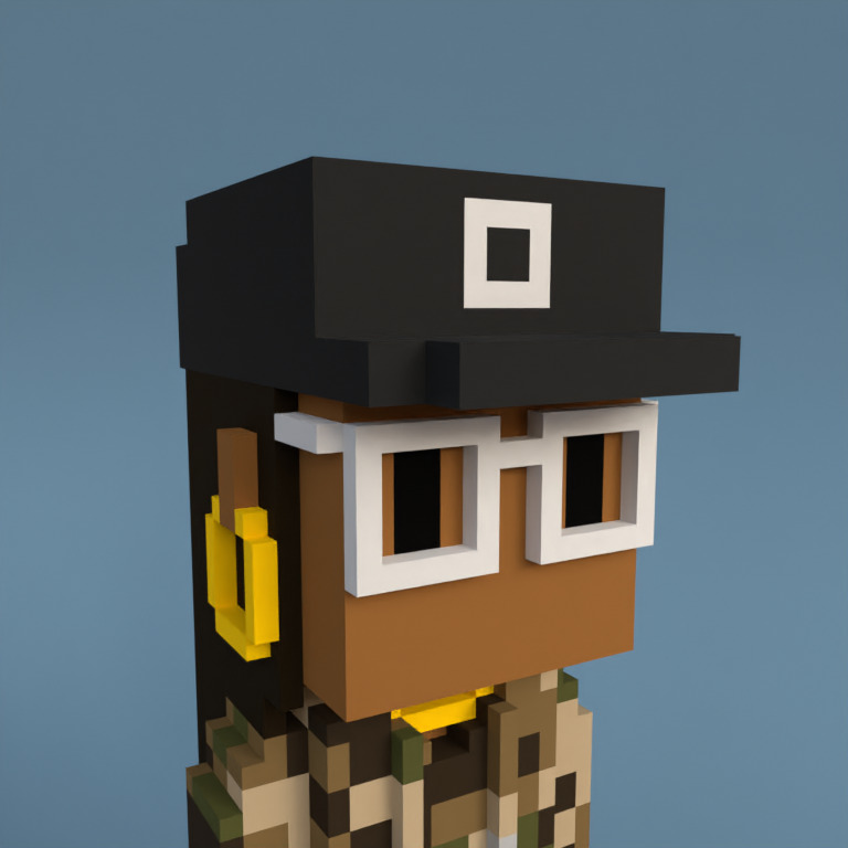 Meebit #12460 — Portrait