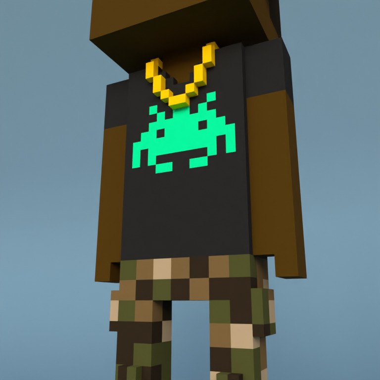 Meebit #12478 — Outfit