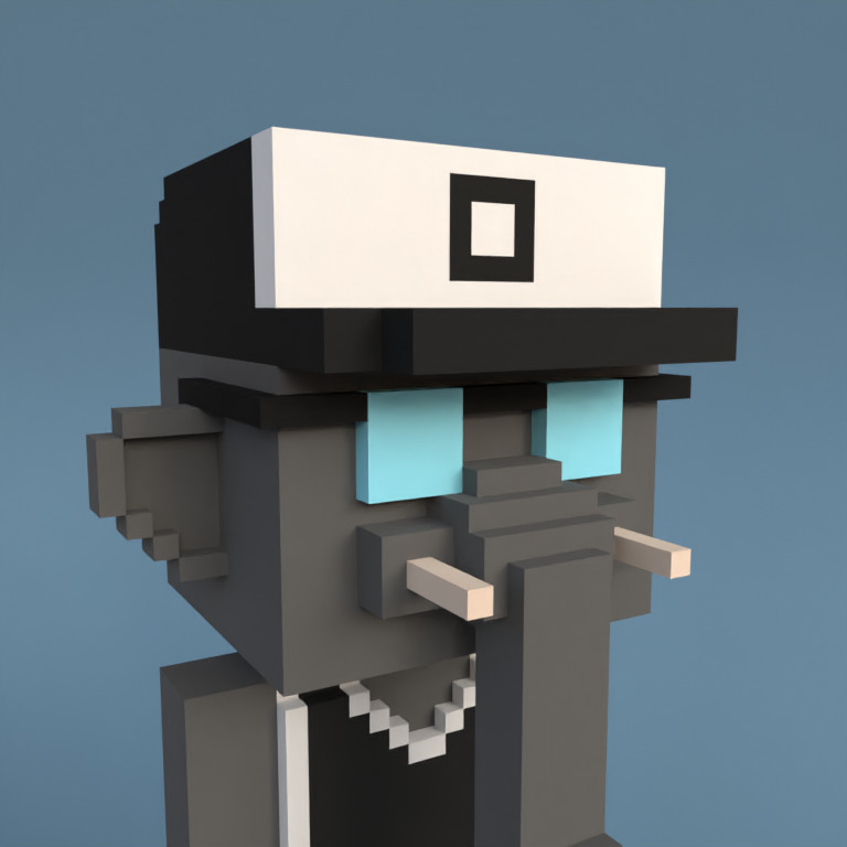 Meebit #12480 — Portrait