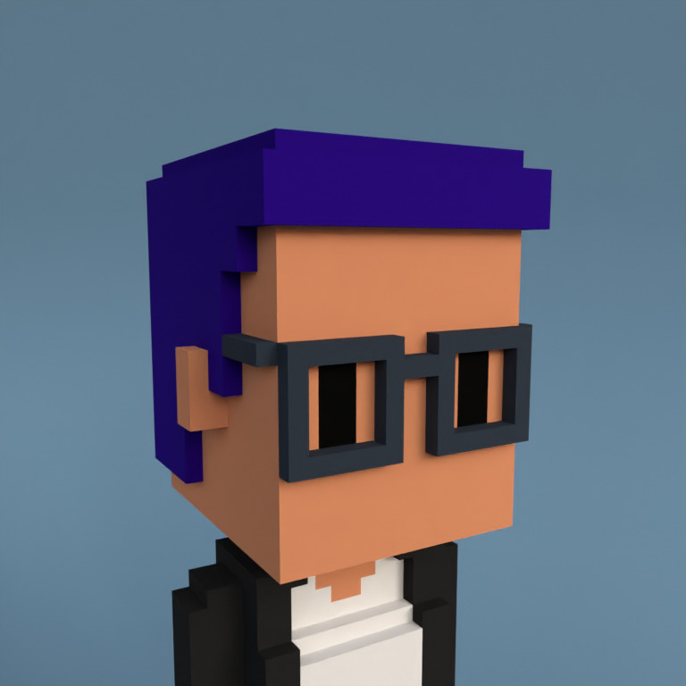 Meebit #12490 — Portrait