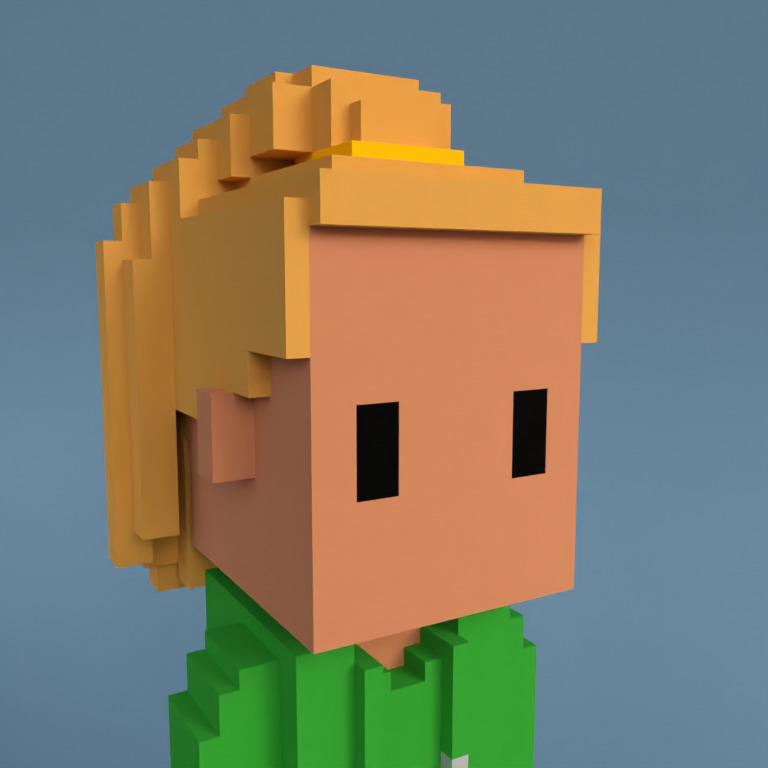 Meebit #12495 — Portrait