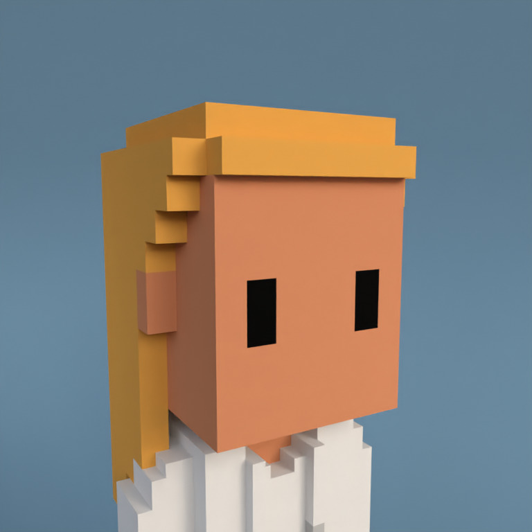 Meebit #12498 — Portrait